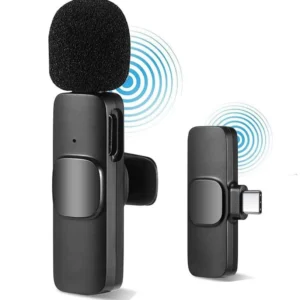 K8 Collar Wireless Microphone Android & Type C Supported