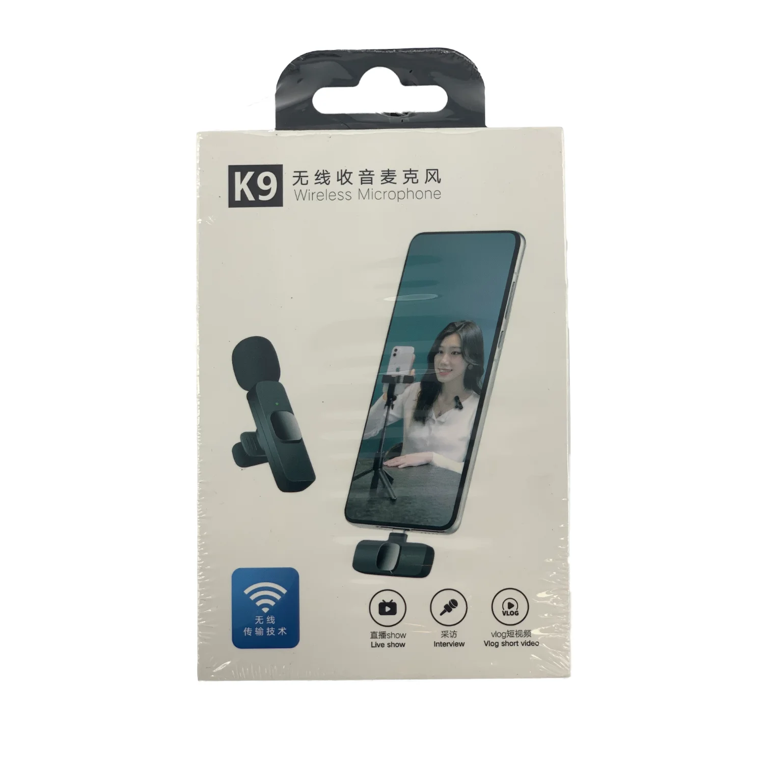 K9 Wireless Collar Mic iPhone/Android & Type C Supported Wireless Microphone - Image 2